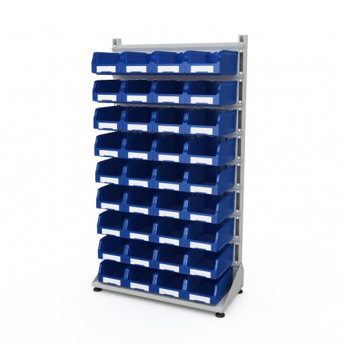 ER-00024083 Стеллаж для пластиковых лотков SORTEX односторонний 1800x1000x450.03