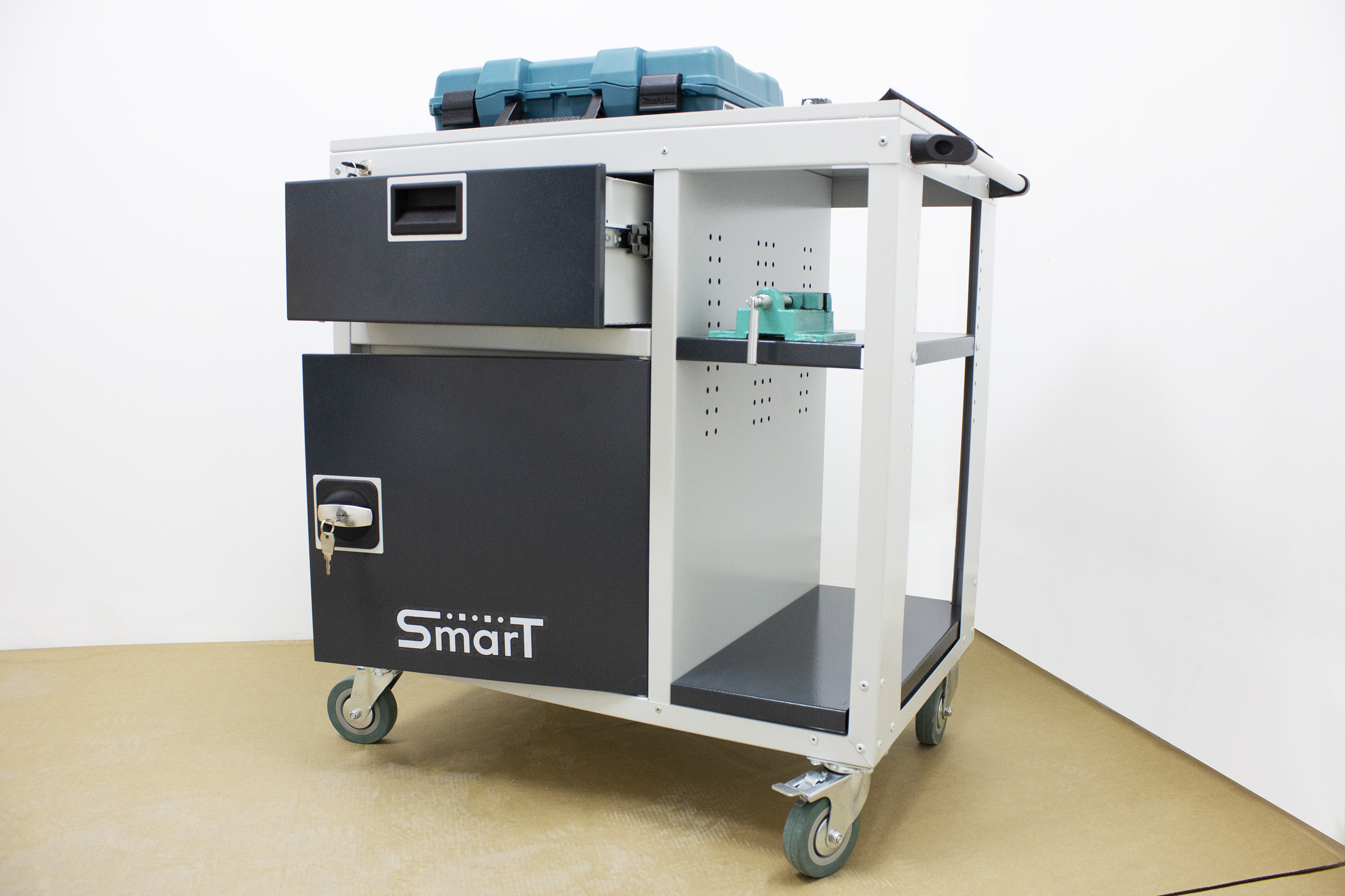 КГ057424 Тумба SMART 1-1М с лотком 815x740x500 мм