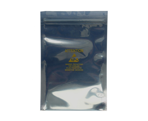 Антистатические пакеты с zip-защелкой Eurostat МС 203х254 мм (Артикул:20-872-0406)