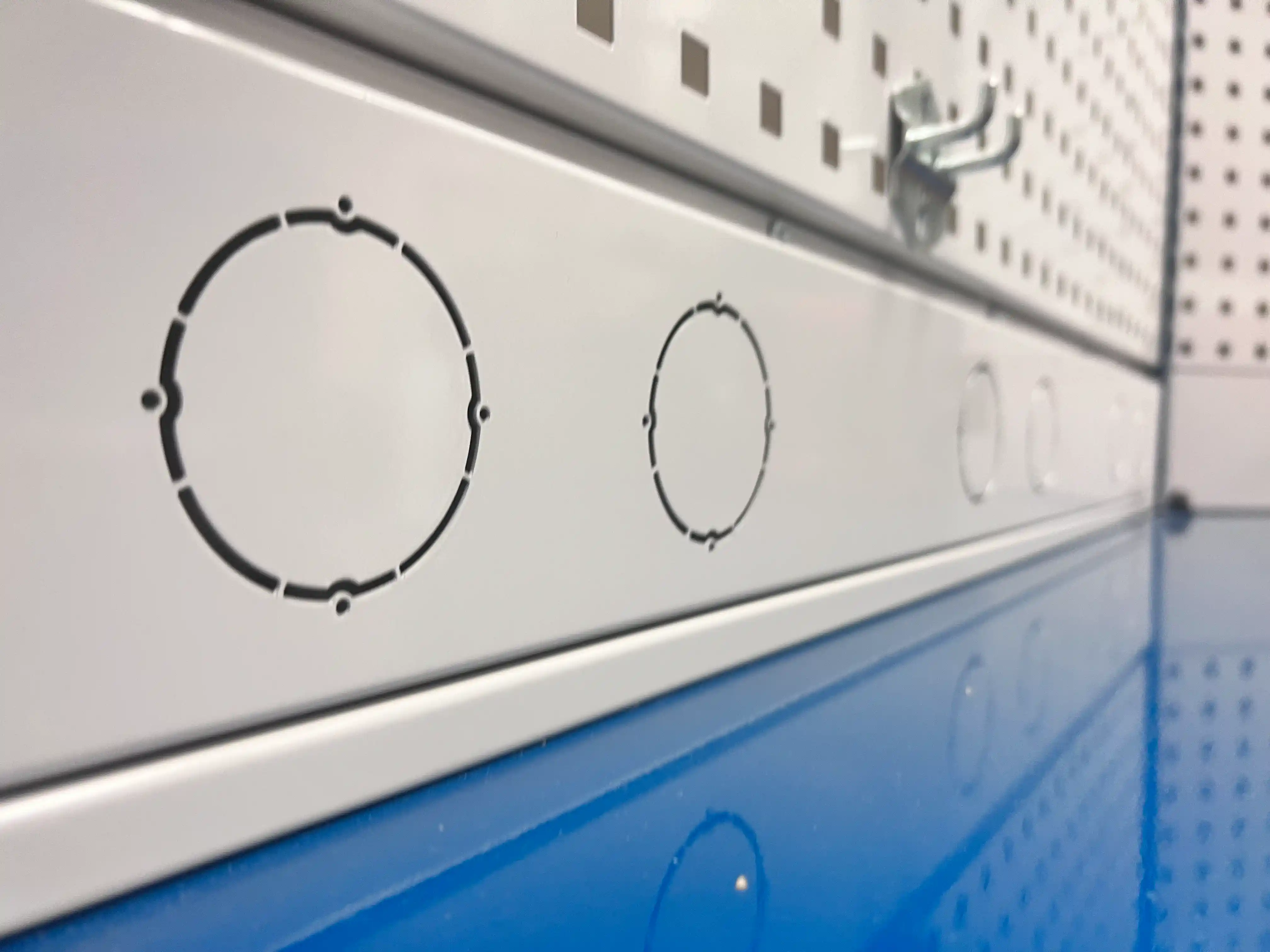 CTR 1602.L14.5-2 Верстак слесарный 2165x1593x743 мм