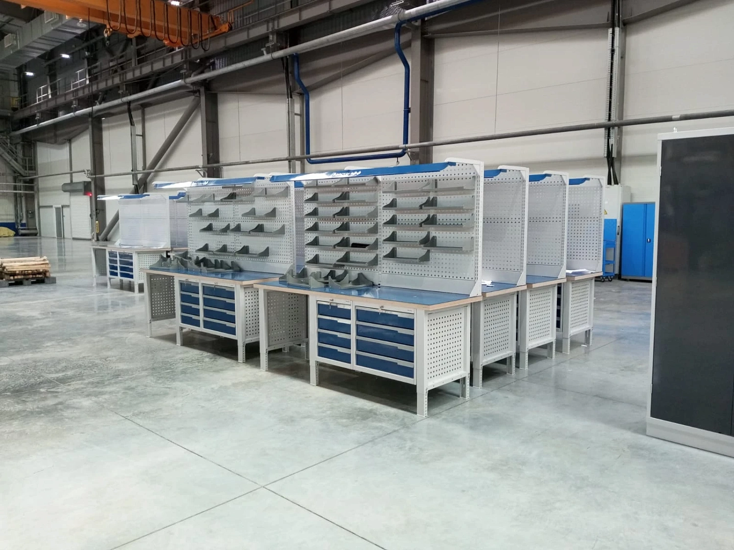 CTR 1402.S7L6.4 Верстак слесарный 1055x1393x743 мм