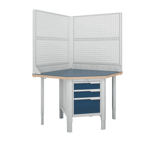 Верстак (угловой) CTR U532.S3.1-2R