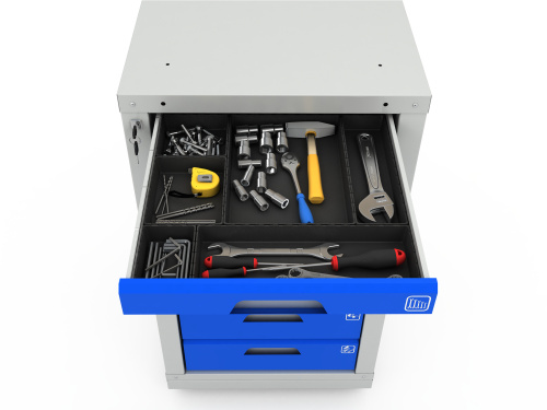 Тумба для инструментов мобильная WOKER PRO 04 M